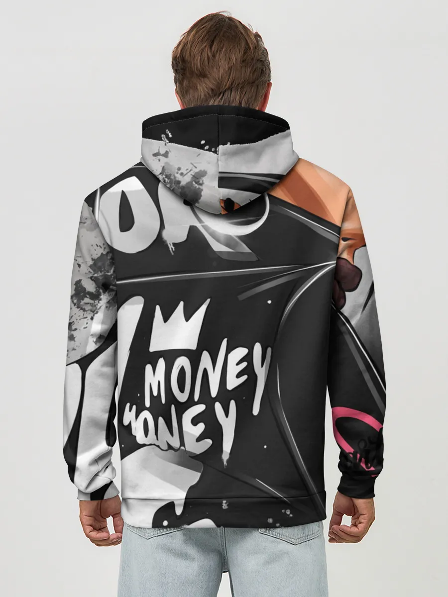 Худи мужской база хлопок / Money, money