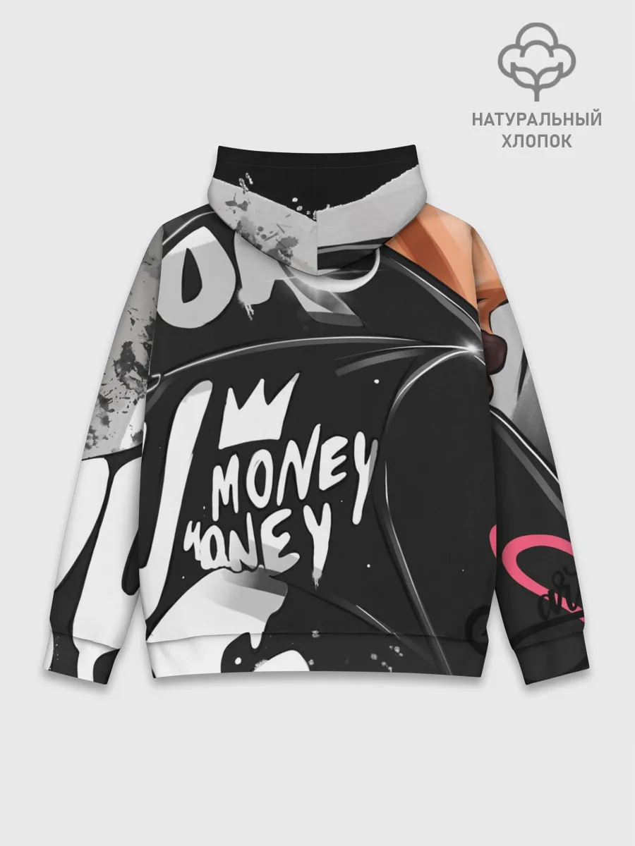 Худи мужской база хлопок / Money, money