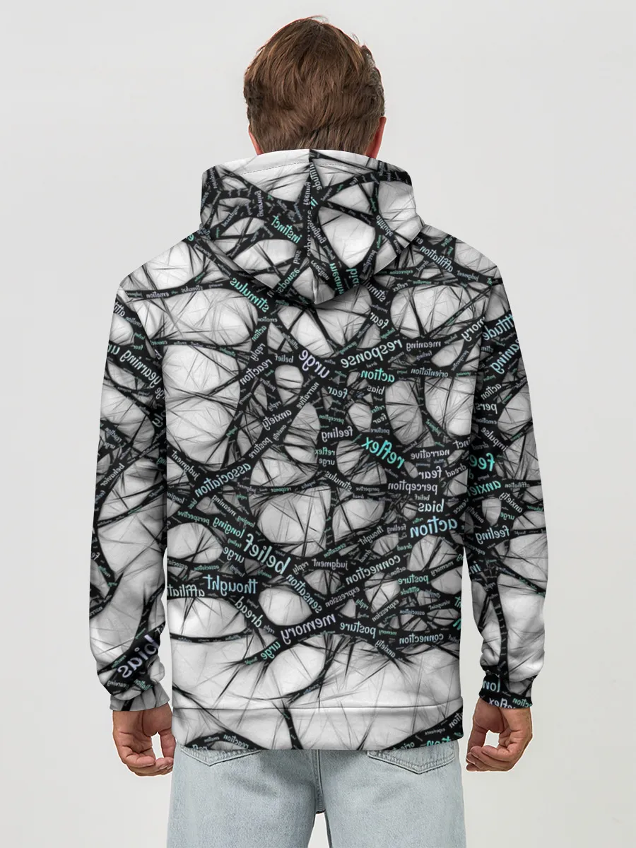 Худи мужской база хлопок / NEIROLINK