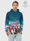 Худи мужской база хлопок / BlackPink