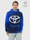Худи мужской база хлопок / TOYOTA / ТОЙОТА