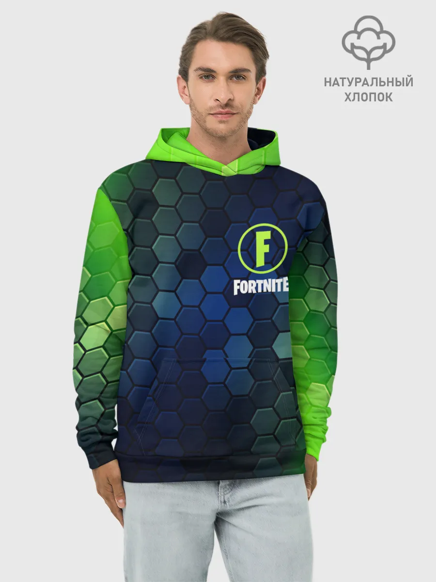Худи мужской база хлопок / FORTNITE / ФОРТНАЙТ