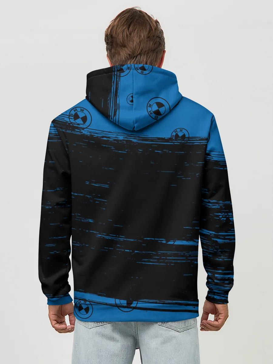 Худи мужской база хлопок / BMW / БМВ