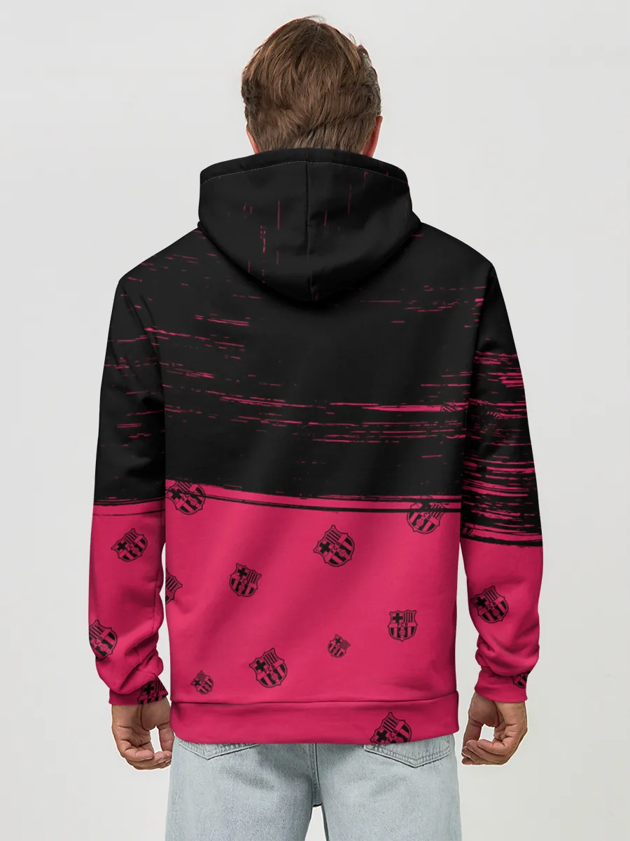 Худи мужской база хлопок / BARCELONA / БАРСЕЛОНА