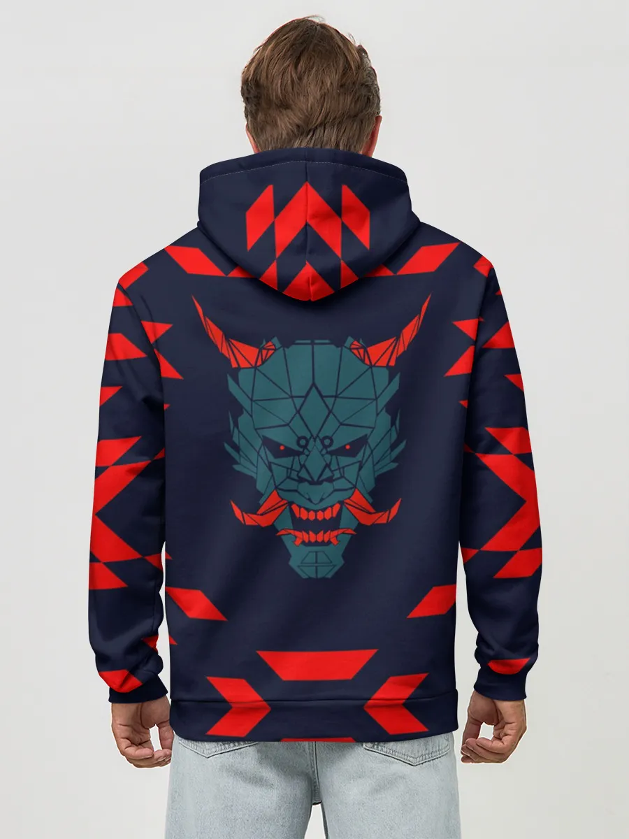 Худи мужской база хлопок / демон они