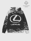 Худи мужской база хлопок / LEXUS / ЛЕКСУС