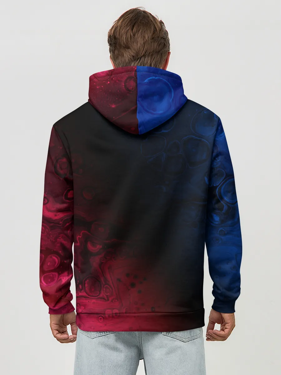 Худи мужской база хлопок / BARCELONA / БАРСЕЛОНА