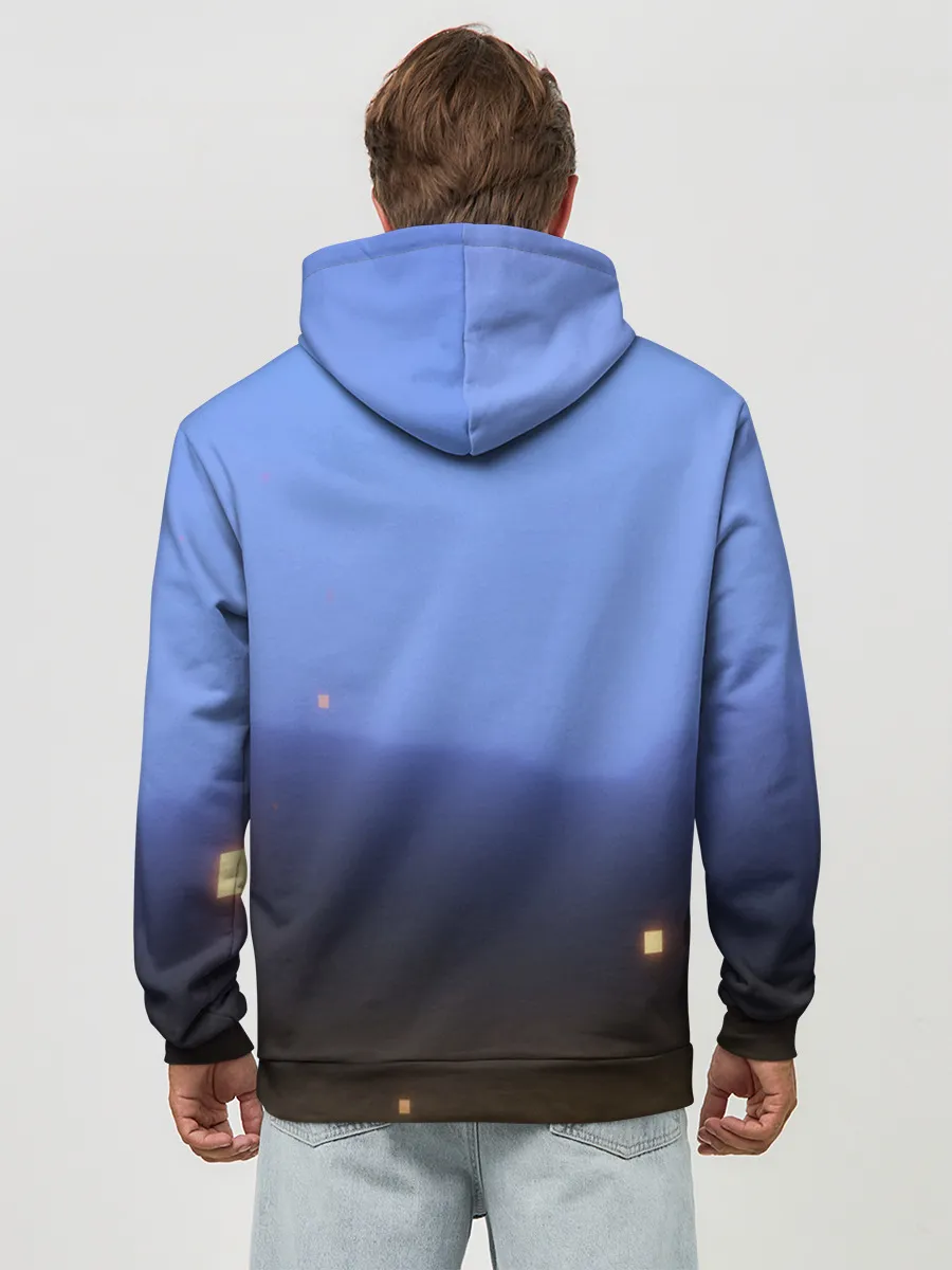 Худи мужской база хлопок / minecraft