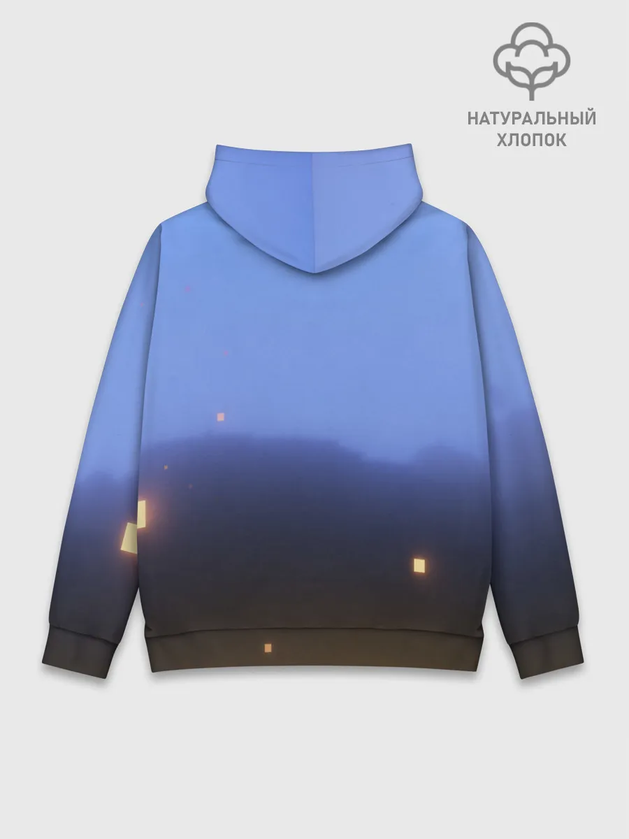 Худи мужской база хлопок / minecraft