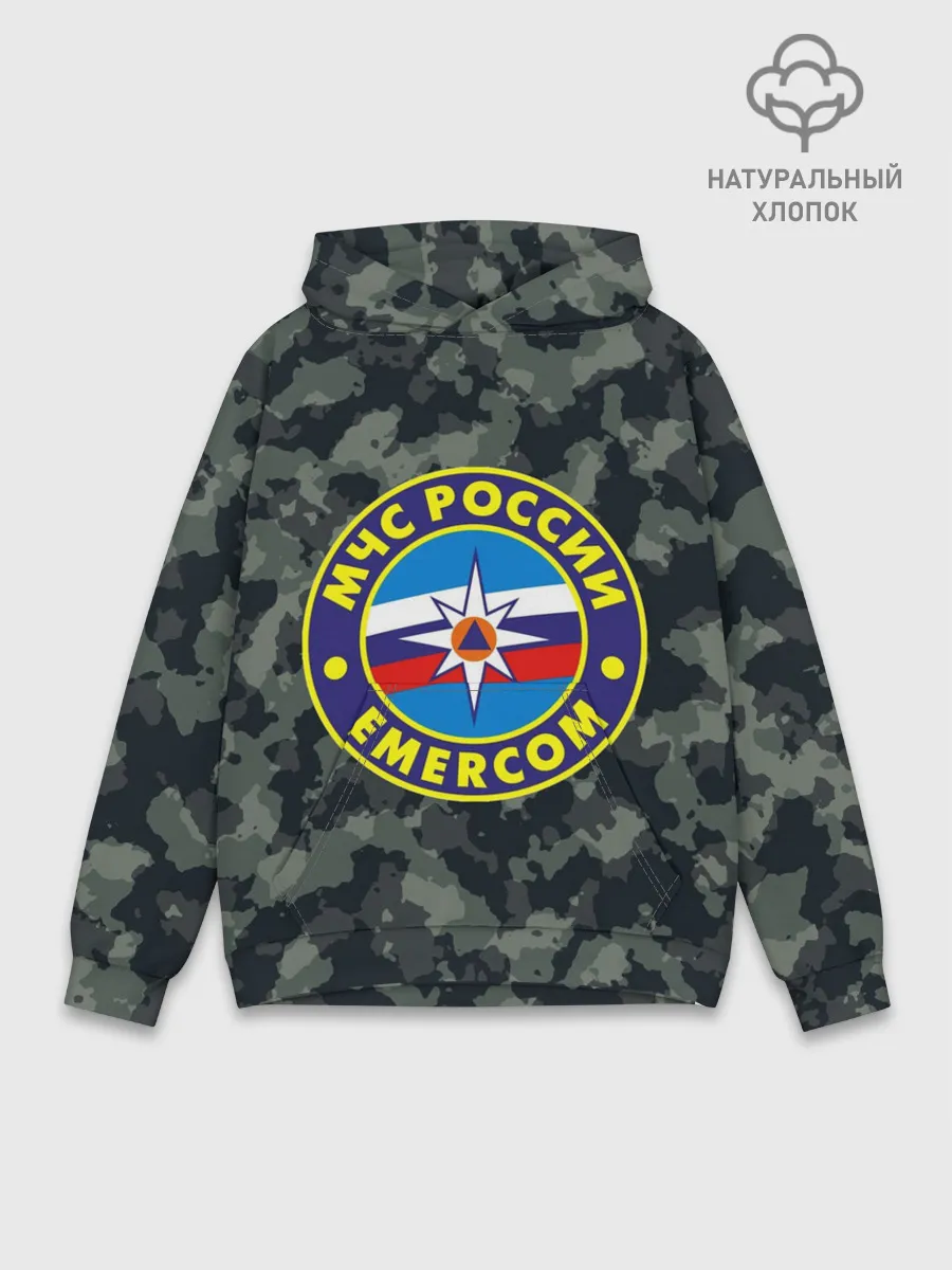 Худи мужской база хлопок / МЧС России
