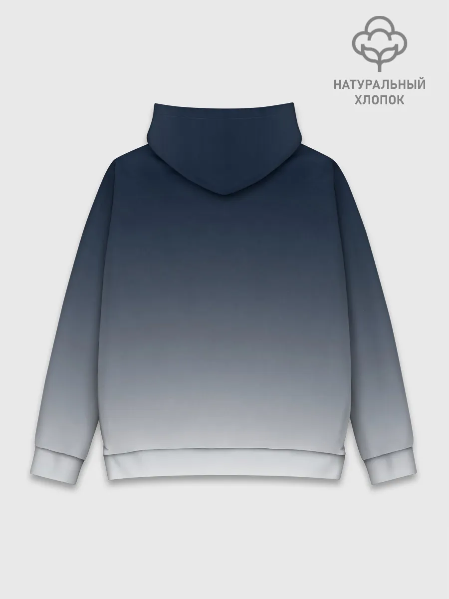 Худи мужской база хлопок / Градиент