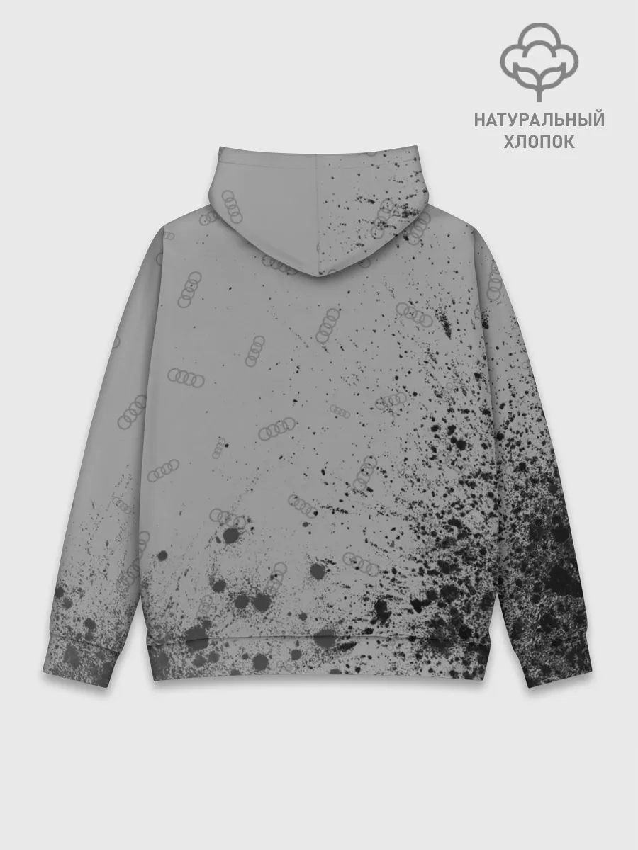 Худи мужской база хлопок / AUDI / АУДИ