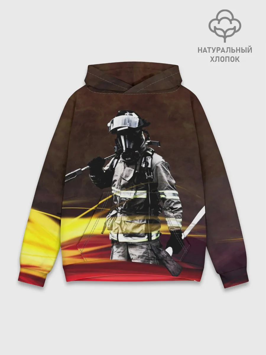 Худи мужской база хлопок / Спасатель
