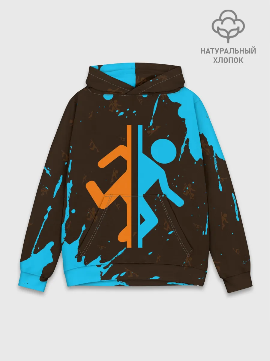 Худи мужской база хлопок / PORTAL / ПОРТАЛ