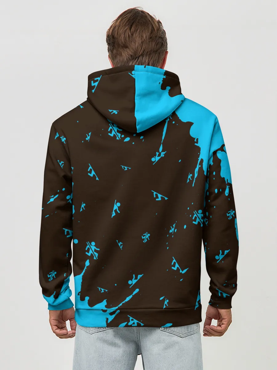 Худи мужской база хлопок / PORTAL / ПОРТАЛ