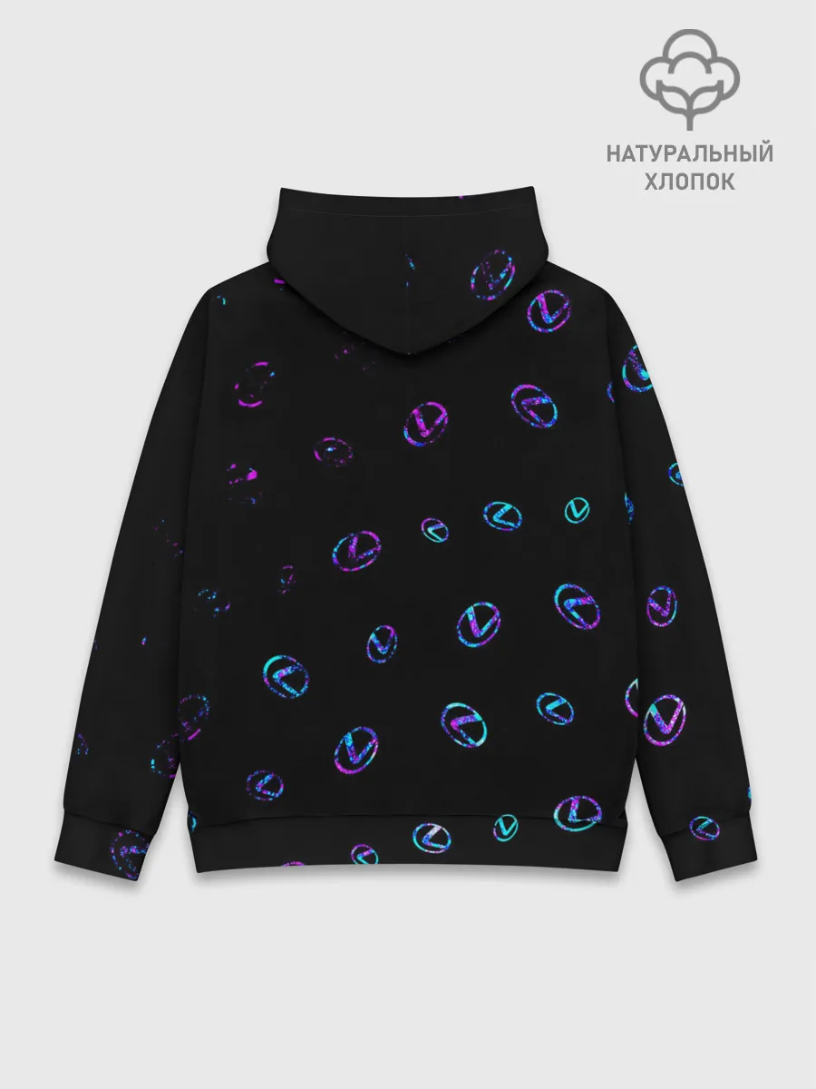 Худи мужской база хлопок / LEXUS / ЛЕКСУС