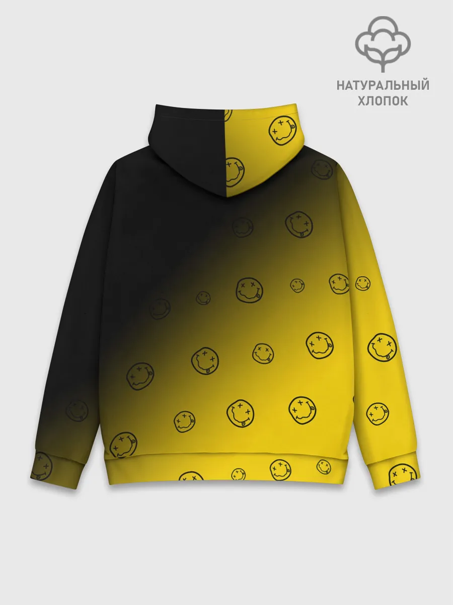 Худи мужской база хлопок / NIRVANA / НИРВАНА