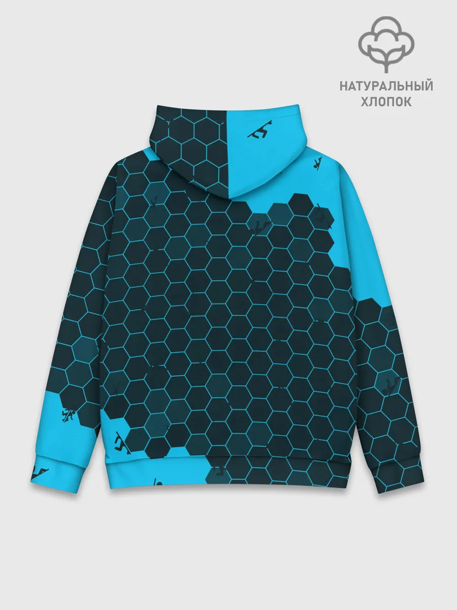 Худи мужской база хлопок / PORTAL / ПОРТАЛ