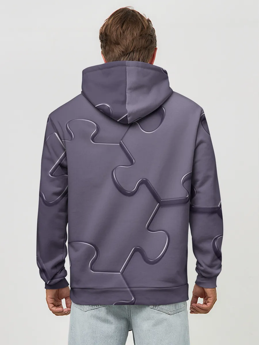 Худи мужской база хлопок / Puzzles