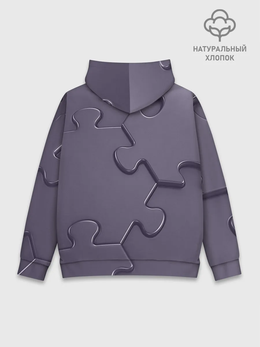 Худи мужской база хлопок / Puzzles