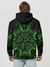 Худи мужской база хлопок / Зелёное Очарование