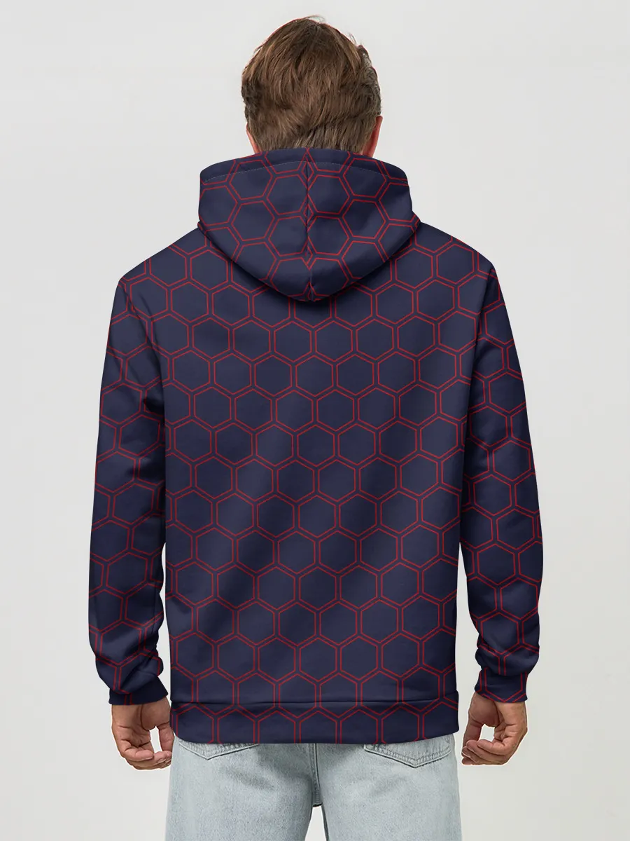 Худи мужской база хлопок / WARFRAME / ВАРФРЕЙМ