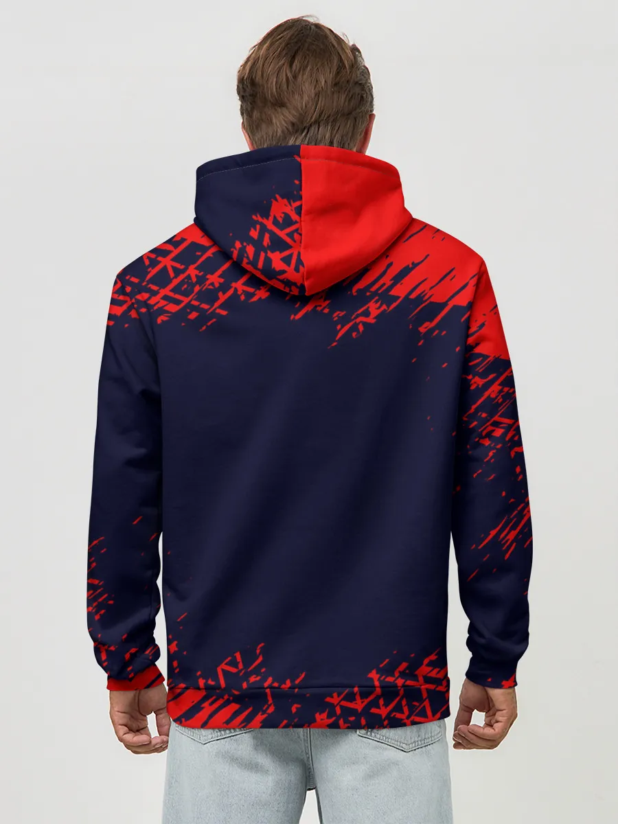 Худи мужской база хлопок / TOYOTA / ТОЙОТА