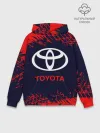 Худи мужской база хлопок / TOYOTA / ТОЙОТА