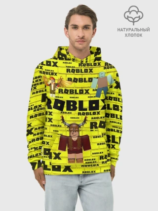 Худи мужской база хлопок / роблокс