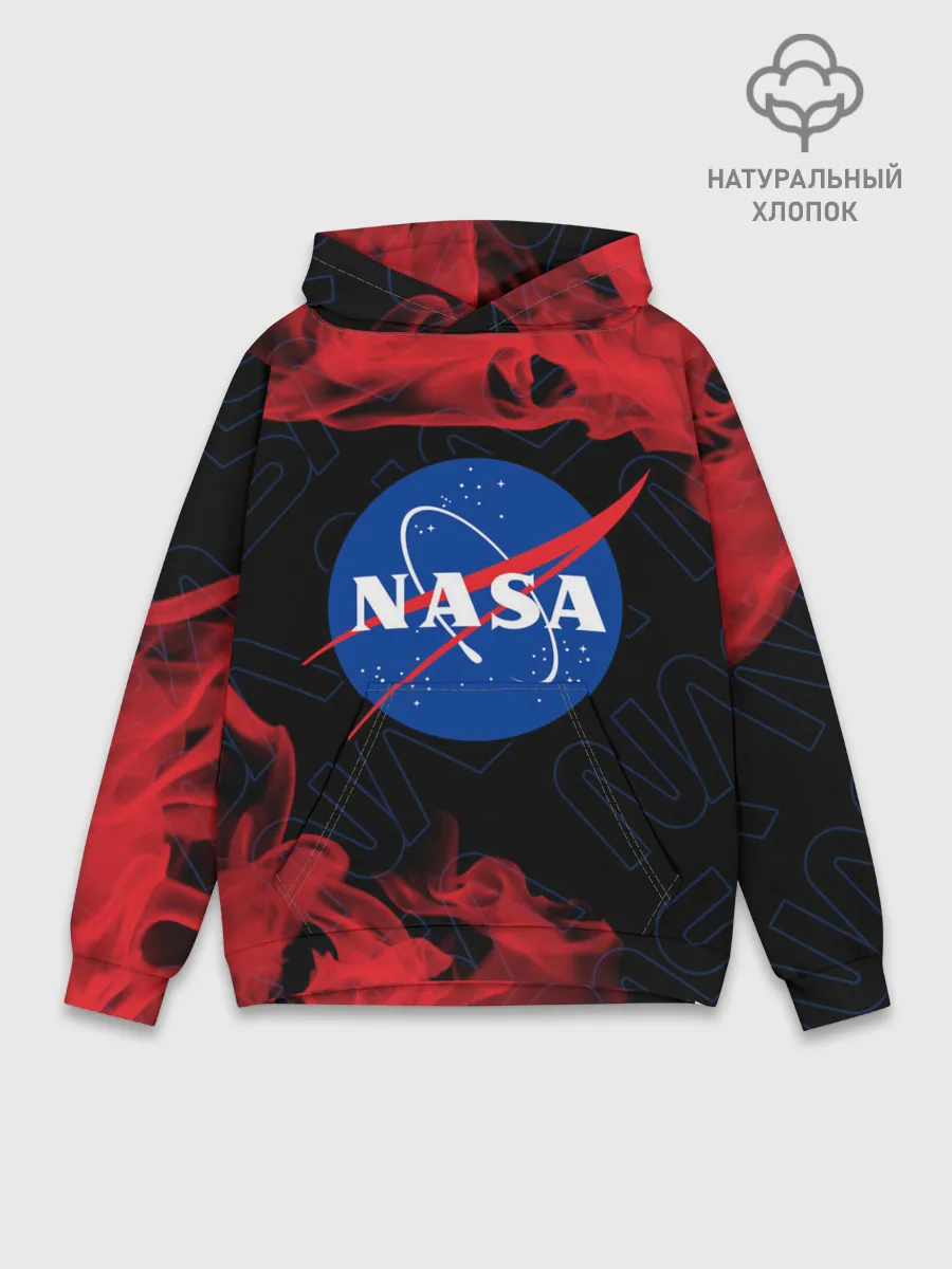 Худи мужской база хлопок / NASA / НАСА