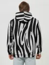 Худи мужской база хлопок / Zebra