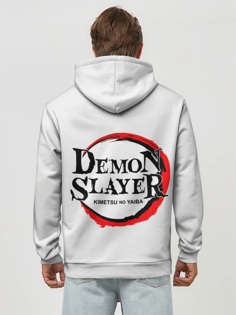 Худи мужской база хлопок / Убийца Демонов постер