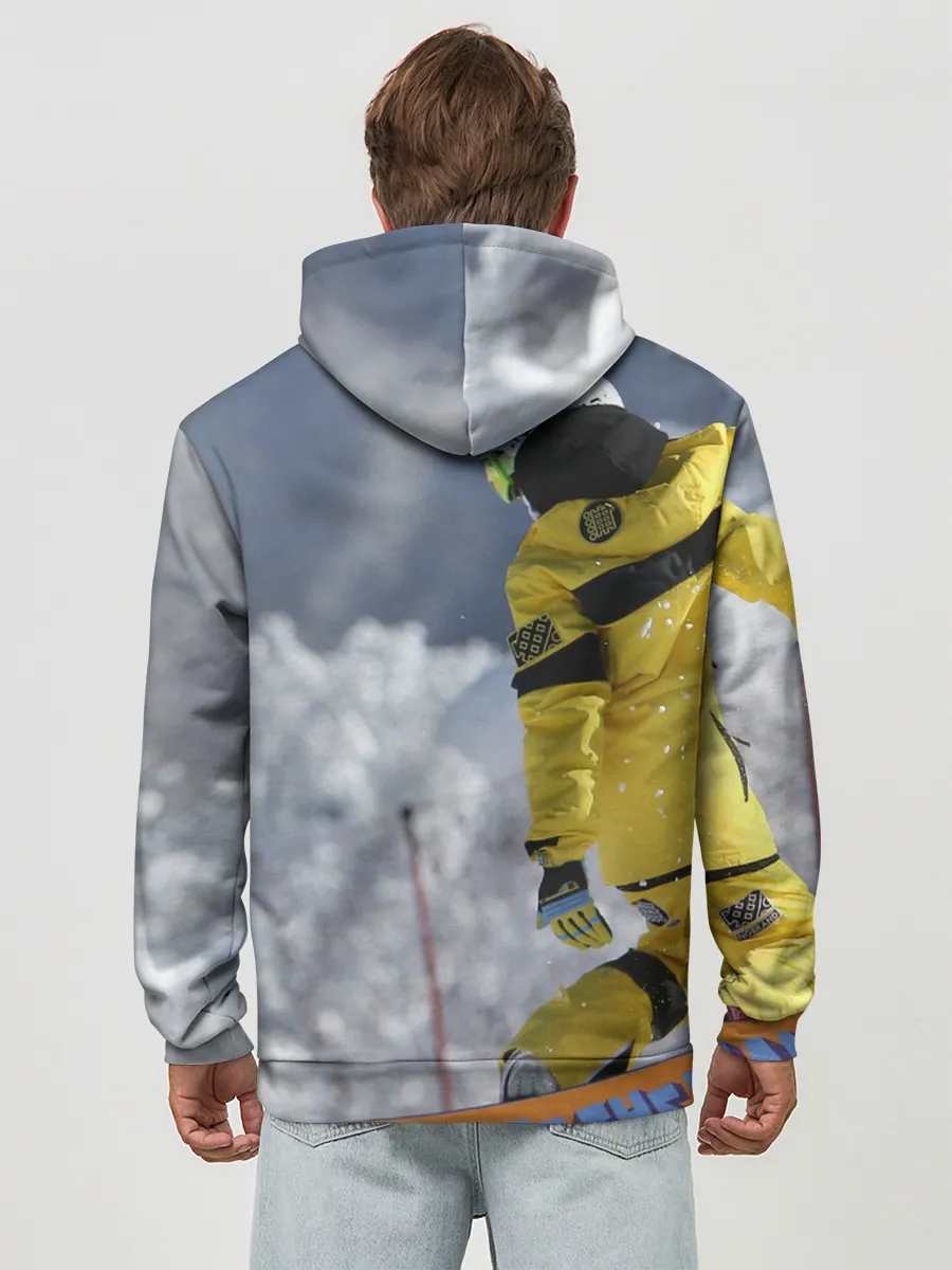 Худи мужской база хлопок / сноубордист