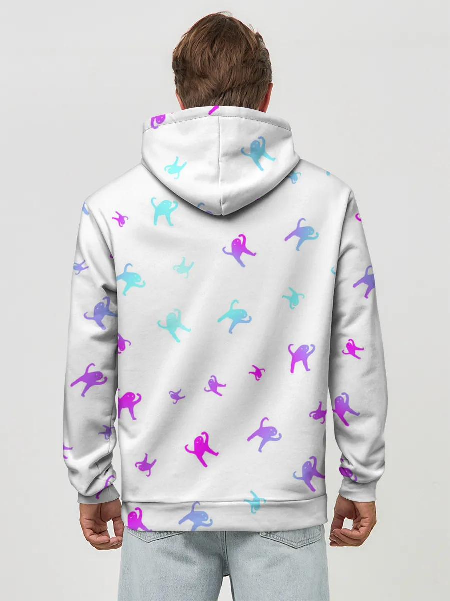 Худи мужской база хлопок / ЪУЪ СЪУКА