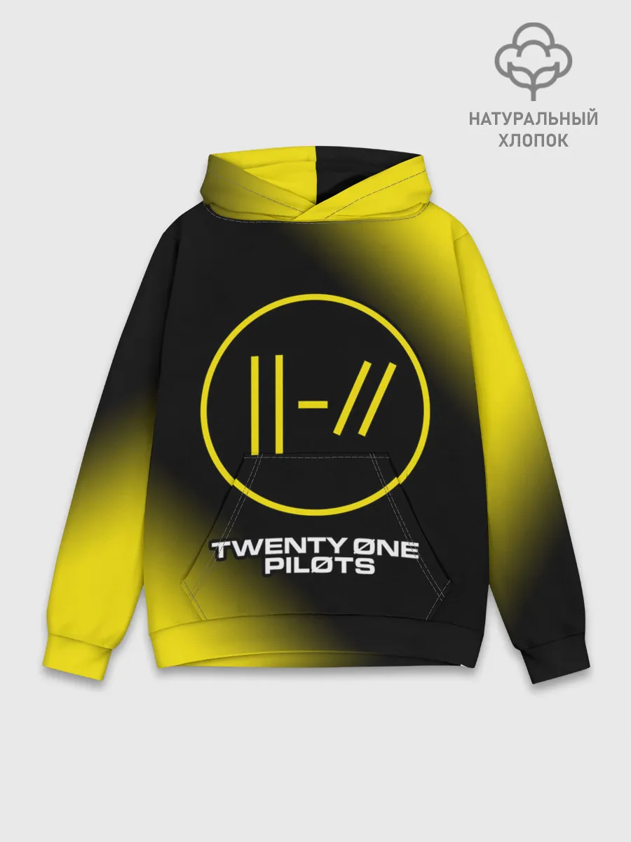 Худи мужской база хлопок / TWENTY ONE PILOTS / 21 PILOTS