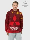 Худи мужской база хлопок / MITSUBISHI / МИТСУБИСИ