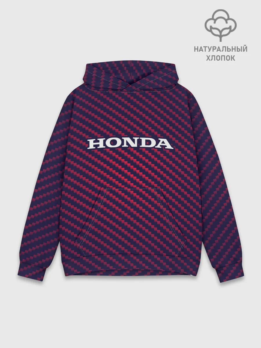 Худи мужской база хлопок / HONDA / ХОНДА