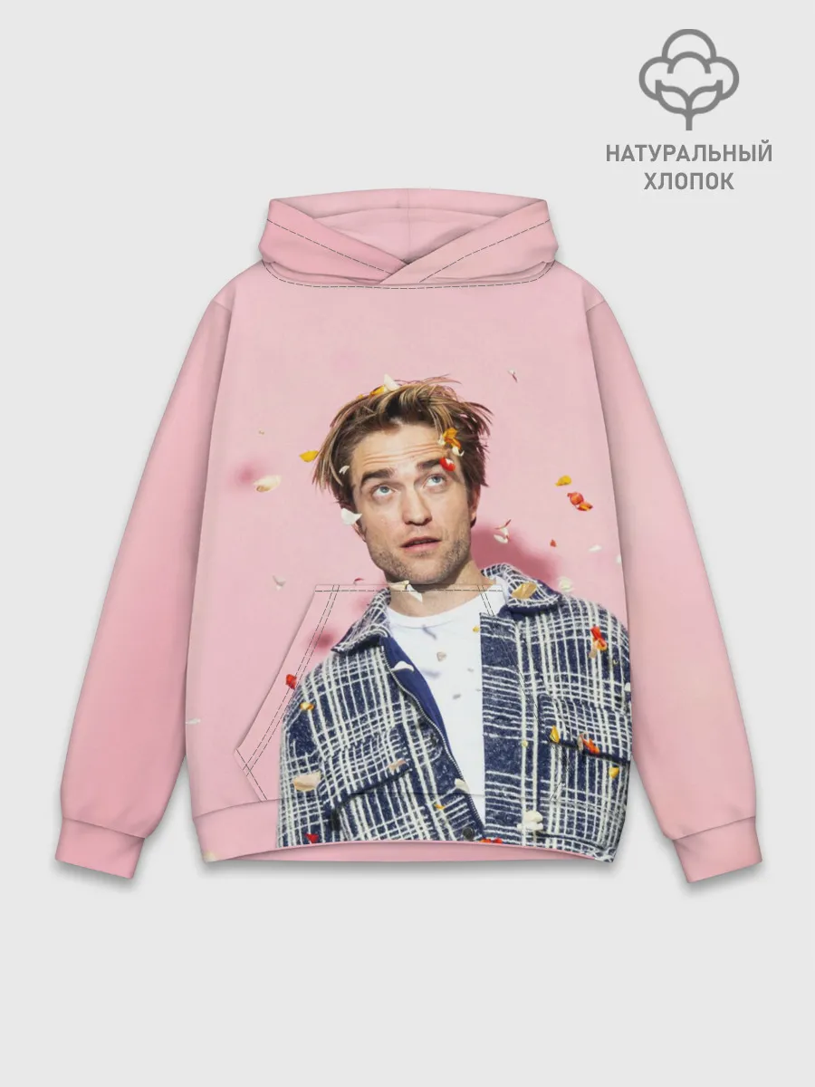 Худи мужской база хлопок / ROBERT PATTINSON