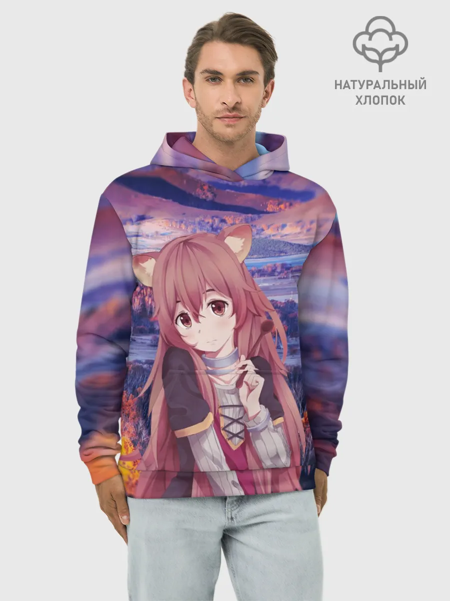 Худи мужской база хлопок / Рафталия