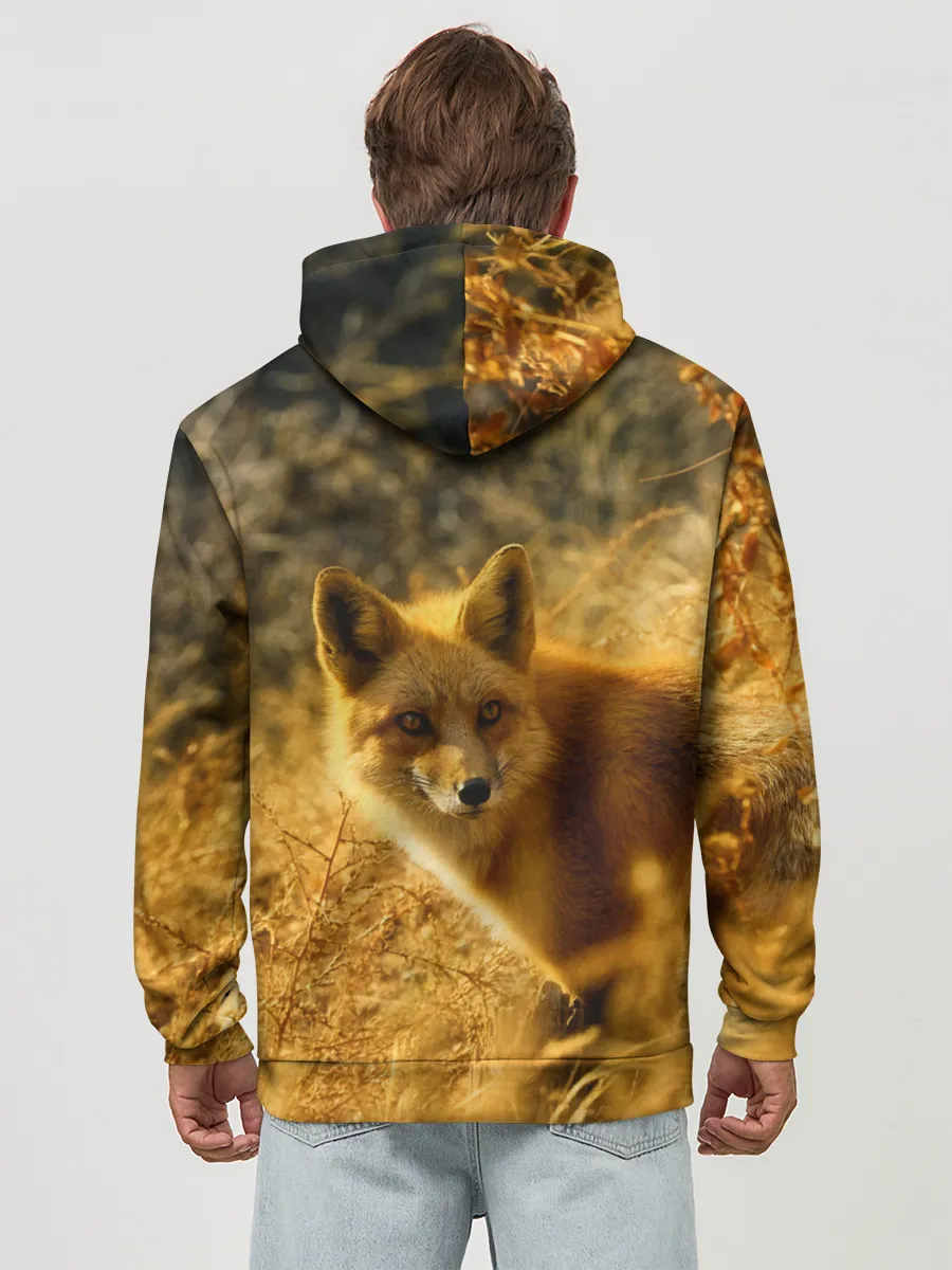 Худи мужской база хлопок / Рыжая Лиса