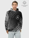 Худи мужской база хлопок / Mercedes-Benz