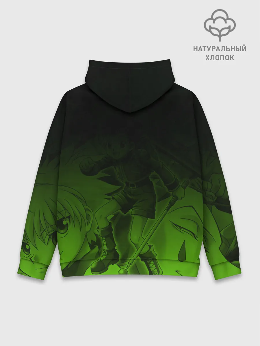 Худи мужской база хлопок / Хантер много героев