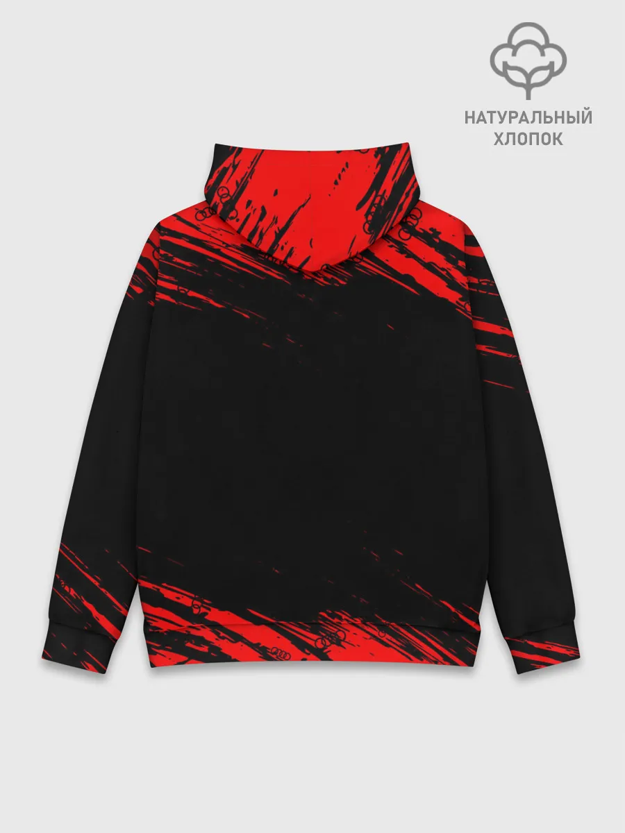 Худи мужской база хлопок / AUDI / АУДИ