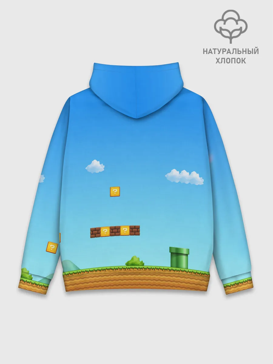 Худи мужской база хлопок / Mario