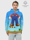 Худи мужской база хлопок / Mario