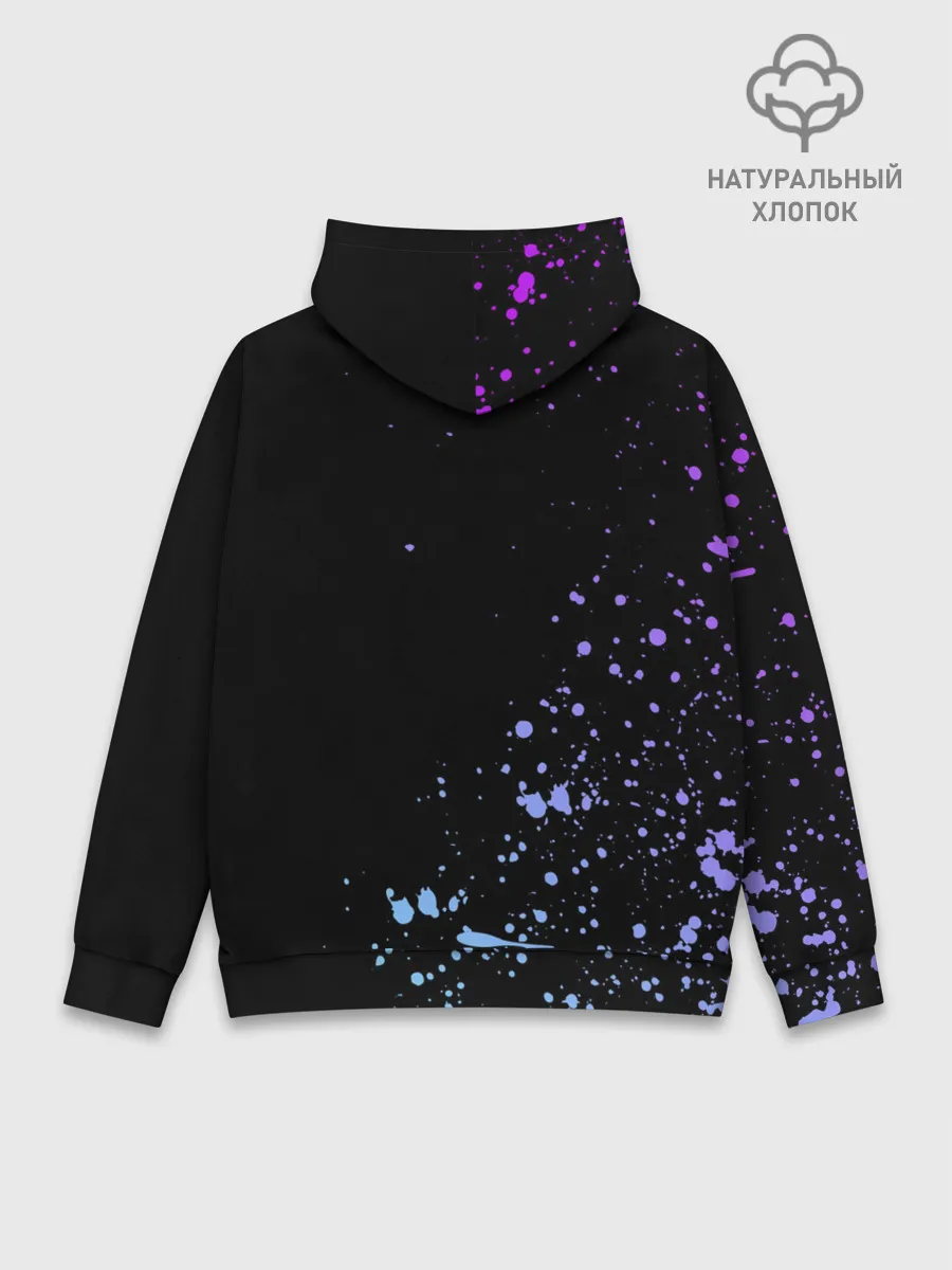 Худи мужской база хлопок / EXO BAND.