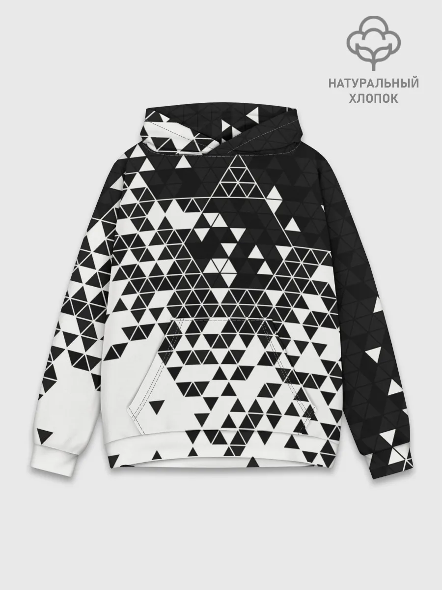 Худи мужской база хлопок / Векторные фигуры
