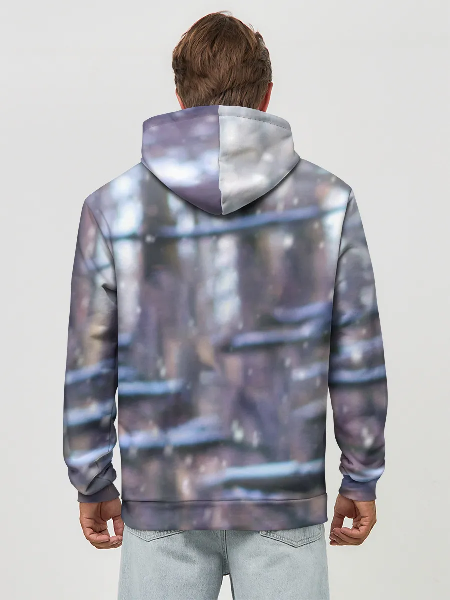 Худи мужской база хлопок / Золотистый Ретривер