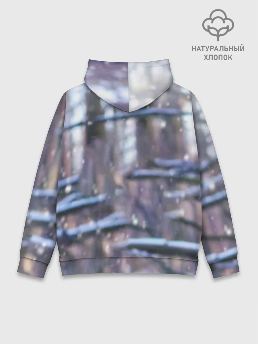 Худи мужской база хлопок / Золотистый Ретривер