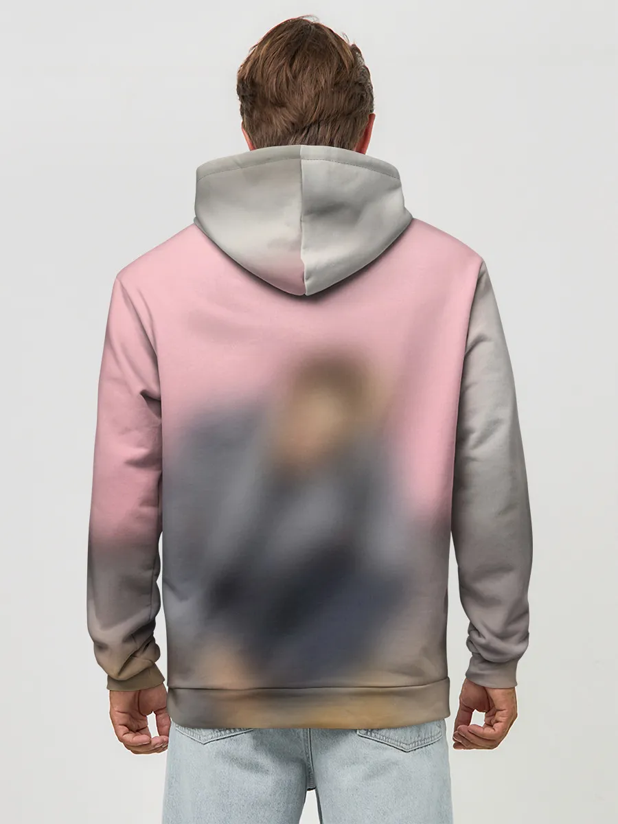 Худи мужской база хлопок / Роберт Паттинсон